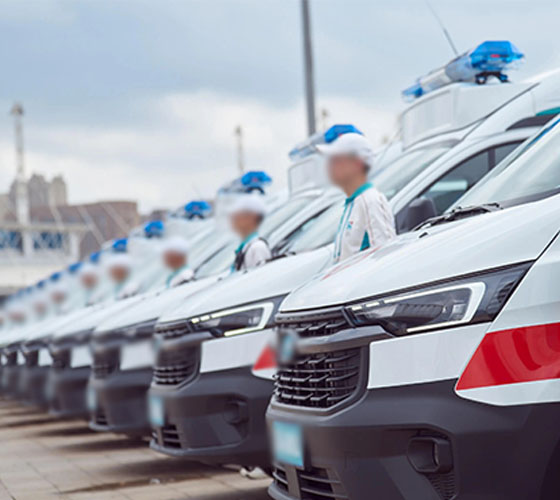 抚顺服务车队展示